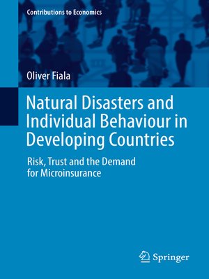 cover image of Natural Disasters and Individual Behaviour in Developing Countries